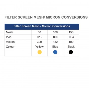 AG Products Spin Clean 25mm Screen Filter With Flushing Valve